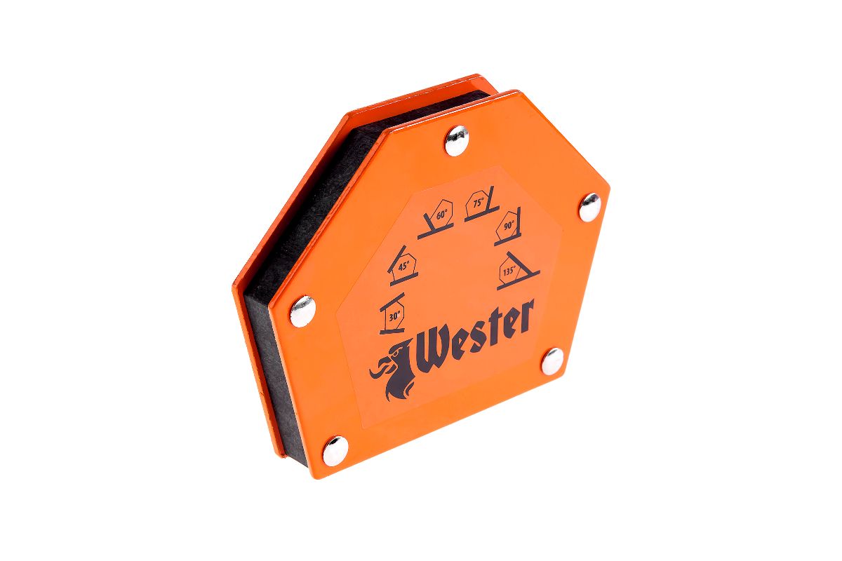 Уголок магнитный для сварки WESTER WMCT50  углы 30°/45°/60°/75°/90°/135° до 23кг