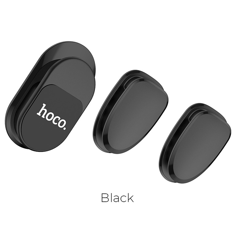 Держатель для смартфонов HOCO PH19 Чёрный (магнитный, на панель липучка)