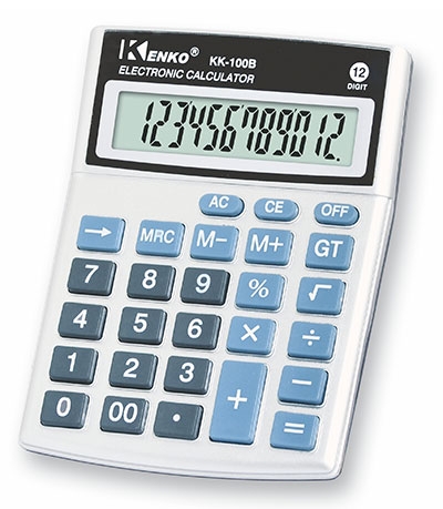 Калькулятор Kenko KK-100В (12 разр.), 10х13 см