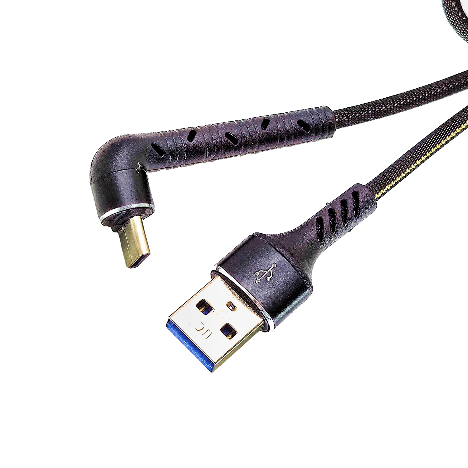 Кабель USB - TYPE C Орбита OT-SMT22 чёрный 2,4A  1м
