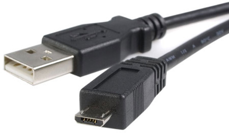 Кабель USB - micro USB Нетко для зарядки и передачи данных черный тип 2.0  1 м