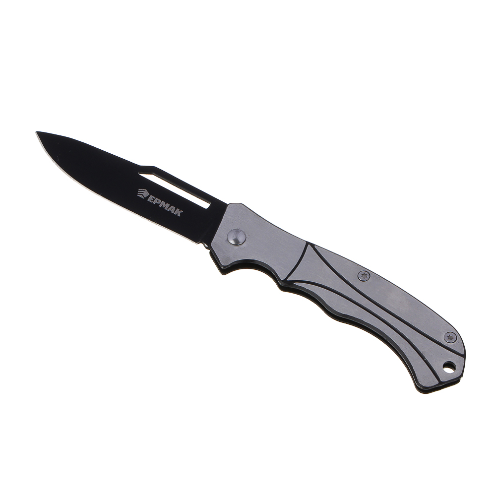 Нож туристический складной ЕРМАК 17 см. толщина лезвия 1,8 мм, нерж. сталь, арт.1