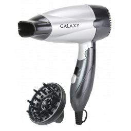 Фен Galaxy GL 4305 (1400 Вт,+ 2 скорости, концентратор и диффузор, 10шт/уп)