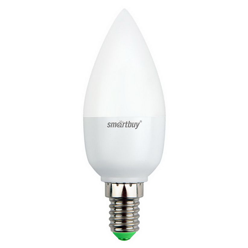 Эл. лампа светодиодная  Smartbuy C37-05W/4000/E14