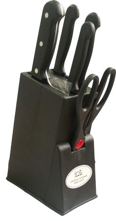 набор ножей IRIT IRH-533 5 предм пластиковая пдставка