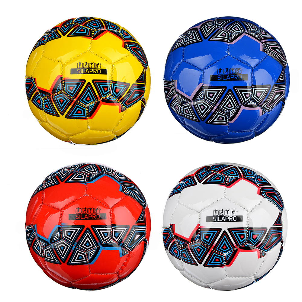 Мяч футбольный "Легионеры", 2сл, р.2, 15см, PVC, 5 цветов,