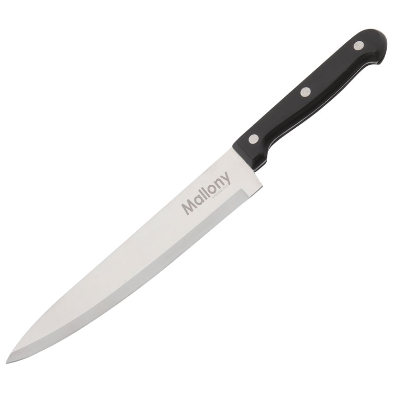 Нож Mallony MAL-01B-1 поварской малый, 15см, нерж.сталь, ручка бакелит