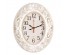 Часы настенные СН 3126 - 007 Классика овал белый с золотом 31х26см  (10)астенные часы оптом с доставкой по Дальнему Востоку. Настенные часы оптом со склада в Новосибирске.