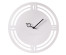 Часы настенные СН 3531 - 002 из металла, d=35 см, открытая стрелка, белый "Рим" (10)