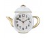 Часы настенные СН 3530 - 004 чайник 29х34см, корпус белый с золотом "Столовые приборы" (35x30)астенные часы оптом с доставкой по Дальнему Востоку. Настенные часы оптом со склада в Новосибирске.