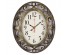 Часы настенные СН 3126 - 009 Классика овал черный с золотом 31х26см  (10)астенные часы оптом с доставкой по Дальнему Востоку. Настенные часы оптом со склада в Новосибирске.