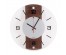 Часы настенные СН 3435 - 002 стеклянные  круглые с МДФ, d=34 см "Классика" (10)астенные часы оптом с доставкой по Дальнему Востоку. Настенные часы оптом со склада в Новосибирске.