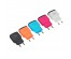 Блок пит USB сетевой FORZA Палитра, 220В, 2USB, 2А, пластик, цветное
