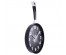 Часы настенные СН 2543 - 005 сковорода 25х43см, корпус черный (10)астенные часы оптом с доставкой по Дальнему Востоку. Настенные часы оптом со склада в Новосибирске.
