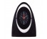 Часы будильник  B9-001 кварц, корпус черный "Классика" (10)