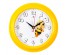 Часы настенные СН 2121 - 143 корпус желтый "Пчелка" (21x21) (10)