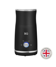 Вспениватель молока  BQ MF1001 Черный (600мл, 4режима - густ пенка, лёгк пенка, подогрев, 500Вт)
