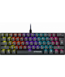 Клавиатура DEFENDER Striker GK-380L  RU,Rainbow,61клом с доставкой по Дальнему Востоку. Качетсвенные клавиатуры оптом - большой каталог, выгодная цена.