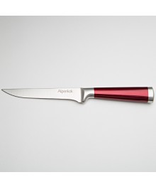 Нож Alpenkok AK-2080/F Разделочный из нерж стали с красной ручкой "Burgundy" 6" (15,24 см) (72/12) оптом. Набор кухонных ножей в Новосибирске оптом. Кухонные ножи в Новосибирске большой ассортимент