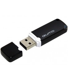 USB2.0 FlashDrives32 Gb Qumo Optiva 02 Black  черныйовокузнецк, Горно-Алтайск. Большой каталог флэш карт оптом по низкой цене со склада в Новосибирске.