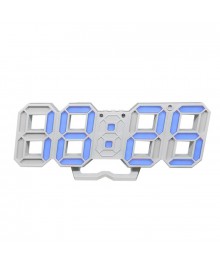 часы настольные VST-883-5 (синие цифры) (без блока, питание от USB)стоку. Большой каталог будильников оптом со склада в Новосибирске. Будильники оптом по низкой цене.