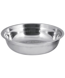 Mallony Миска из нерж стали 2,8л, BOWL-27, с расширенными краями, зеркальн полировка диам 27см
