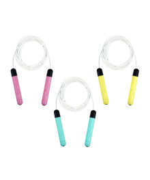 Скакалка светодиодная 2.8м, 2LED, 4хАА, ABS, TPU