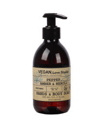 Мыло парфюмированное для рук и тела VEGAN.Love.Studio Pepper, Amber, Neroli, 300мл