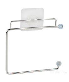 Держатель для туалетной бумаги BASIC (крепление: самоклеящаяся основа), хром