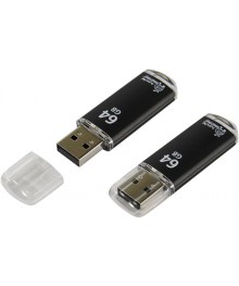USB2.0 FlashDrives64 Gb Smart Buy  V-Cut Blackовокузнецк, Горно-Алтайск. Большой каталог флэш карт оптом по низкой цене со склада в Новосибирске.
