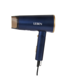 Фен LEBEN 259-231 2000 Вт, 2 скорости, 2 темп.реж., темно-синий, матовое покрытие, концентраторФены  оптом Новосибирск