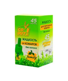жид-ть Go Out от комаров 45 ночей без запаха (1/24)