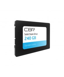 Накопитель 2,5" SSD CBR SSD-240GB-2.5-ST21,"Standard", 240 GB, SATA III 6 Gbit/s, Phison PS3111-S11