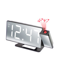 часы настольные VST-896-6 Белые, проекционные (без блока, питание от USB)