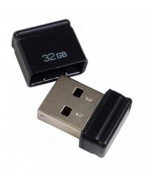 USB2.0 FlashDrives32 Gb Qumo Nano Black, черныйовокузнецк, Горно-Алтайск. Большой каталог флэш карт оптом по низкой цене со склада в Новосибирске.