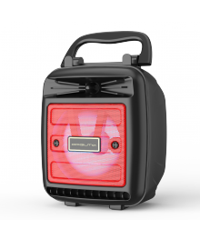 Колонка портативная с BLUETOOTH  OT-SPB114 красн (5Вт, USB/FM/TF/ AUX, акк,  118*87*153 мм)и колонки оптом по низкой цене. Большой каталог Мини колонок оптом с доставкой по Дальнему Востоку.