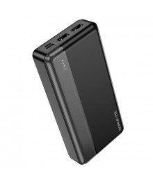 Внешний аккумулятор  Borofone BJ24 Чёрный (20000mAh, 2USB 2.1A Li-po, LED индикаторl)да в Новосибирске, доставка по гг. Барнаул, Горно-Алтайск, Бийск, Томск, Кемерово, Новокузнецк, Лен