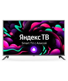 LCD телевизор  Starwind 50" SW-LED50UG400 Smart Яндекс.ТВ с Алисой стальной/4K Ultra HD T2/C/C2/S по низкой цене с доставкой по Дальнему Востоку. Большой каталог телевизоров LCD оптом с доставкой.