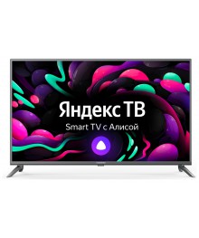 LCD телевизор  Starwind 43" SW-LED43UG400 Smart Яндекс.ТВ стальной/4K Ultra HD/T/T2/C/USB (RUS)
