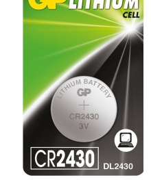 Бат CR-2430    GP BP-1 (уп.10) 3V