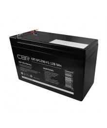 акк  CBR CBT-GP1290-F1 аккумуляторная VRLA батарея  (12В 9Ач), клеммы F1ой цене со склада в Новосибриске, доставка по гг. Барнаул, Горно-Алтайск, Бийск, Томск, Кемерово, Н
