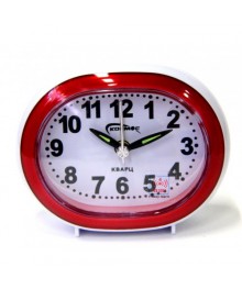 часы+будильник КОСМОС с подсветкой 765  (р-р 10х8cм)стоку. Большой каталог будильников оптом со склада в Новосибирске. Будильники оптом по низкой цене.