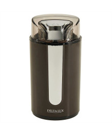Кофемолка DELTA LUX DE-2202 : коричневая 250Вт, вместимость 70 г. (12)