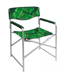 Кресло складное 3 КС3/2 с тропическими листьями темный (2/2)ке. Раскладушки оптом по низкой цене. Палатки оптом высокого качества! Большой выбор палаток оптом.