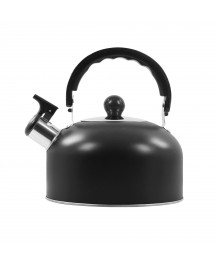 Чайник со свистком HOME ELEMENT HE-WK1602 черный матовый (2л.-полезный 1,5л., подвижн ручка)