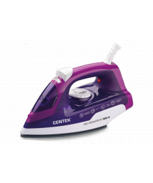 Утюг Centek CT-2348 VIOLET фиолет (1800Вт, Керамическ.подошва, паровой удар, самоочистка, 200мл)гов оптом с доставкой по Дальнему Востоку. Продажа гладильных досок оптом со склада в Новосибирске.