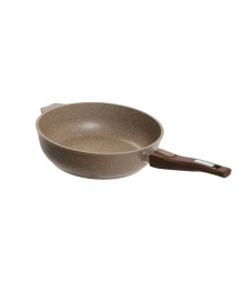 Мечта Сотейник литой 24см Гранит Brown со съемной ручкой 0243806 (10)Соковородки  Мечта оптом, казаны