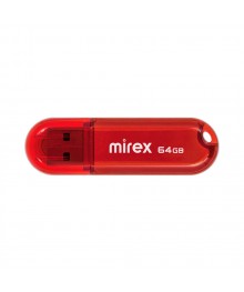 USB2.0 FlashDrives64 Gb Mirex CANDY RED