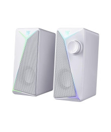 Колонки Defender J5  2.0 USB 6 Вт,белый,RGB, питание от USB