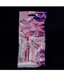 Станок д/бритья MAX Lady  3лезвия,  5шт одноразов.(27768)Многоразовые Станки Schick оптом. Станки Schick оптом по низким ценам.